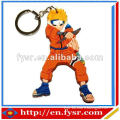 Silicone Keychain 2015 with different country flag printing, High scalability